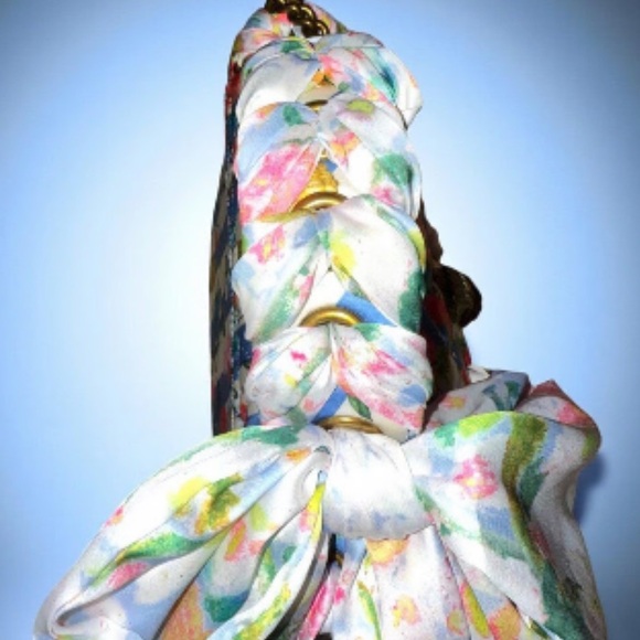 Kurt Geiger The Kensington Strawberry Floral Striped Shoulder🔥 - Picture 10 of 17